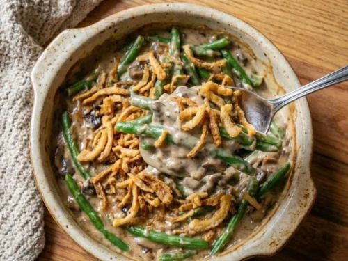 Vegan Green Bean Casserole