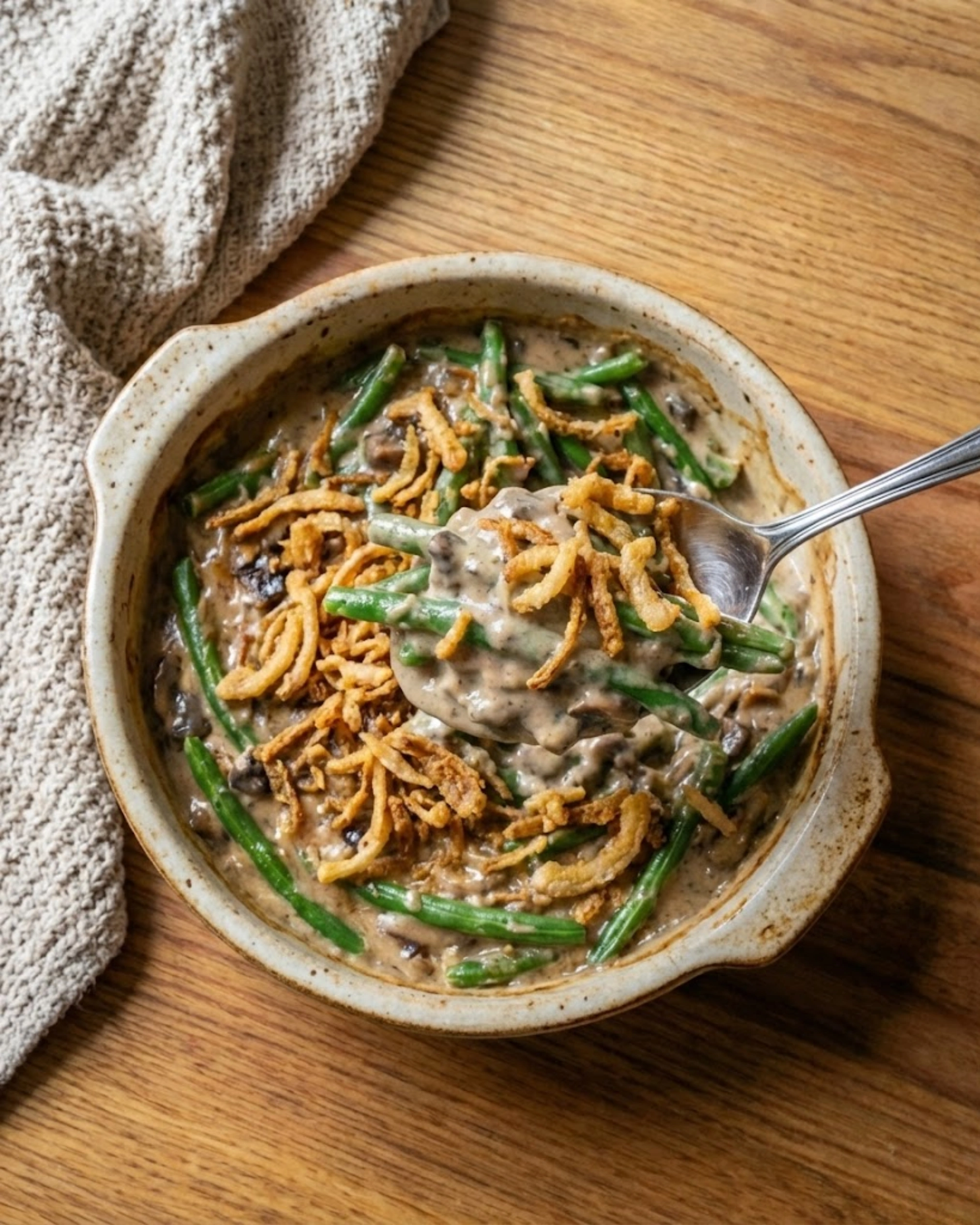 Vegan Green Bean Casserole