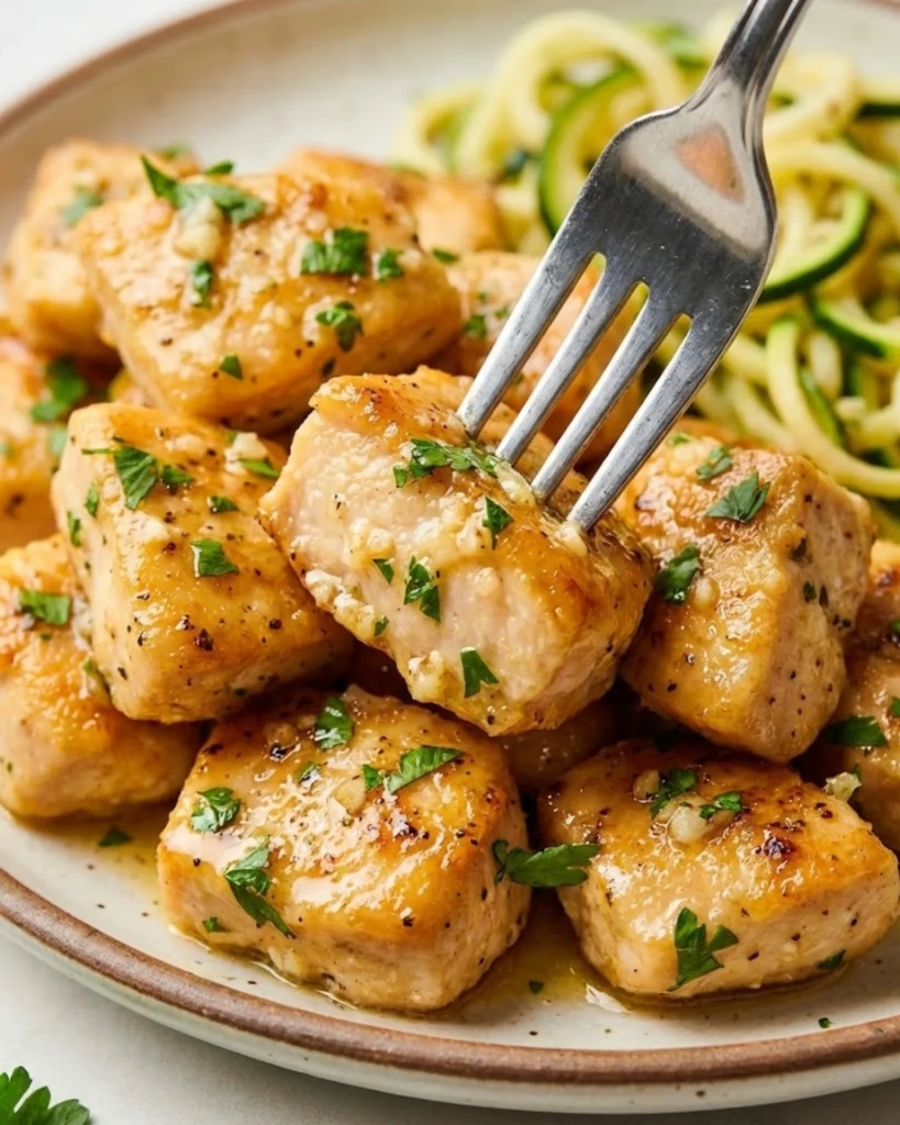 Garlic Butter Chicken Bites