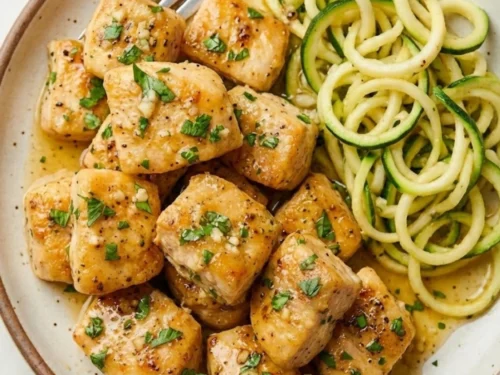 Garlic Butter Chicken Bites