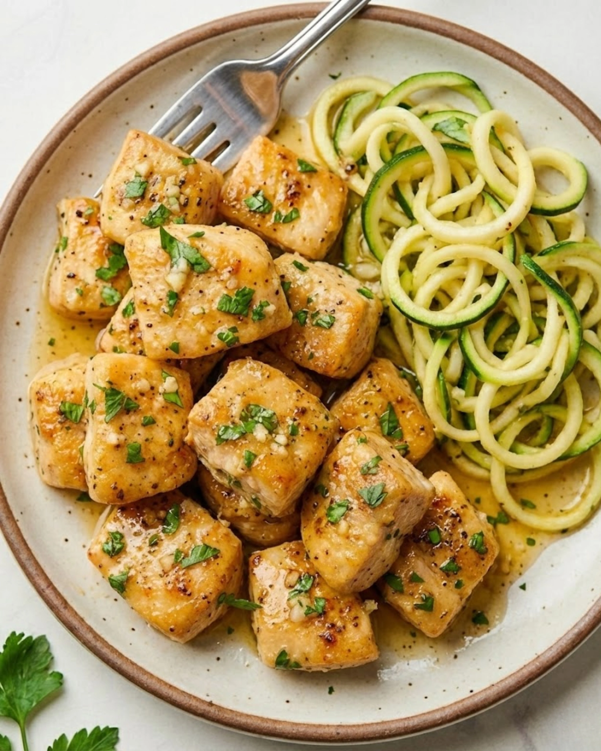 Garlic Butter Chicken Bites