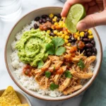 Slow Cooker Chicken Burrito Bowl