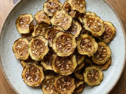 Low-Carb Crispy Zucchini Chips