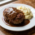 Meatloaf with Brown Gravy