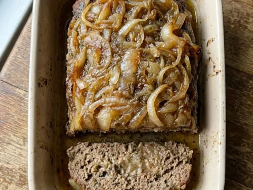 Caramelized Onion Meatloaf