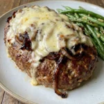 Keto French Onion Meatloaf