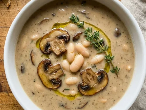 Mushroom and Bean Soup