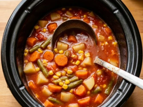 Crock Pot Vegetable Soup