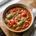 Vegan Stuffed Pepper Soup