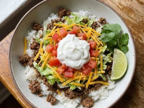 Taco Rice Bowl