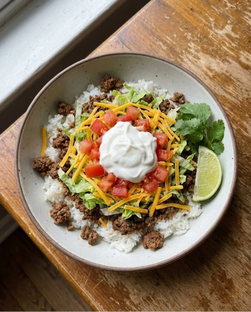 Taco Rice Bowl
