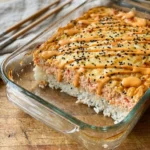 Spicy Salmon Sushi Bake