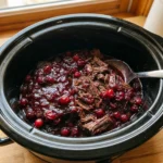 Crockpot Cranberry Pot Roast