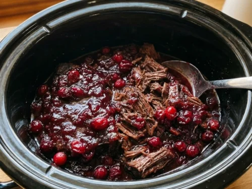 Crockpot Cranberry Pot Roast