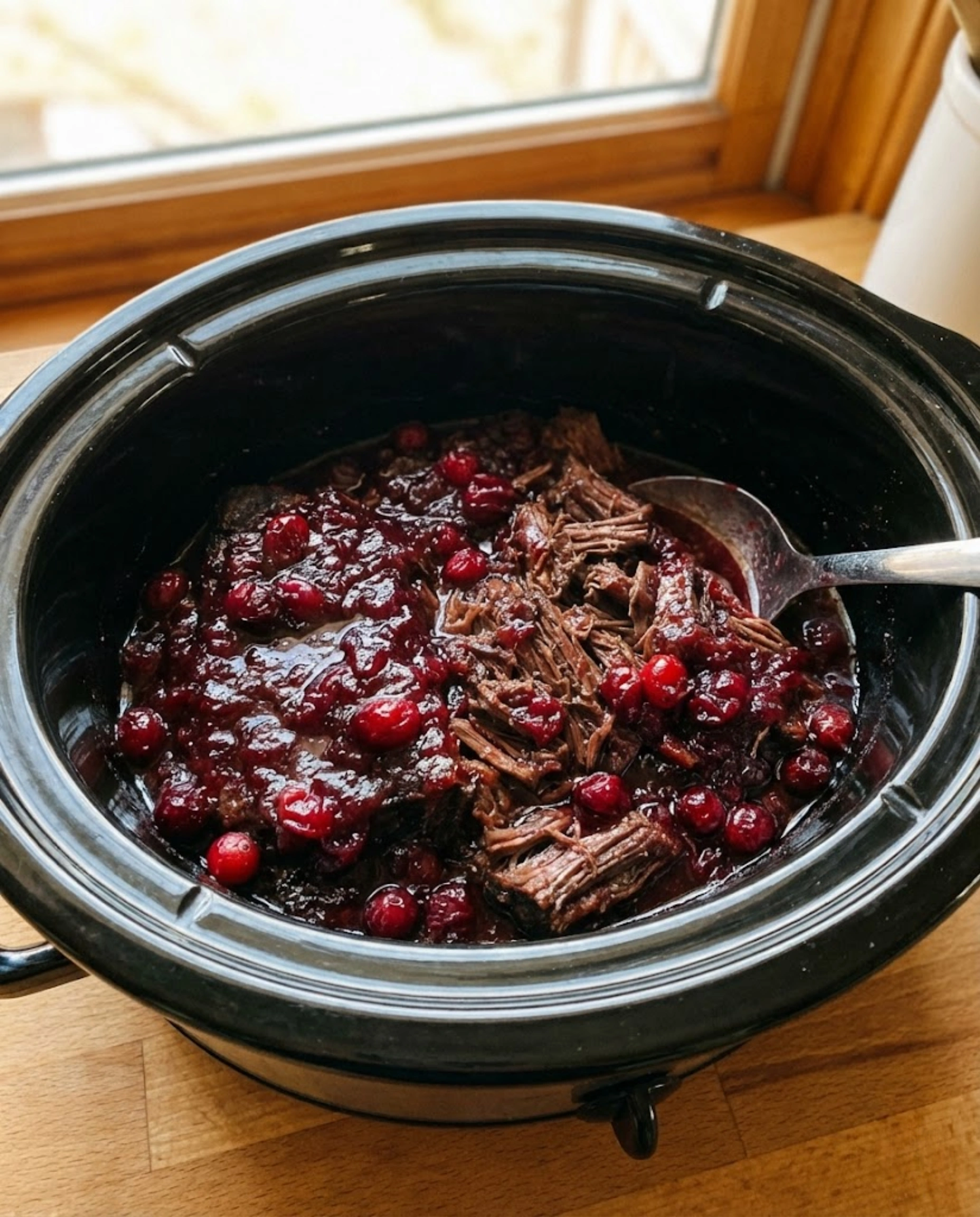 Crockpot Cranberry Pot Roast