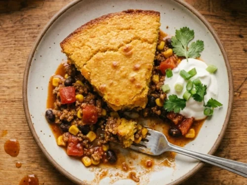 Slow Cooker Tamale Pie