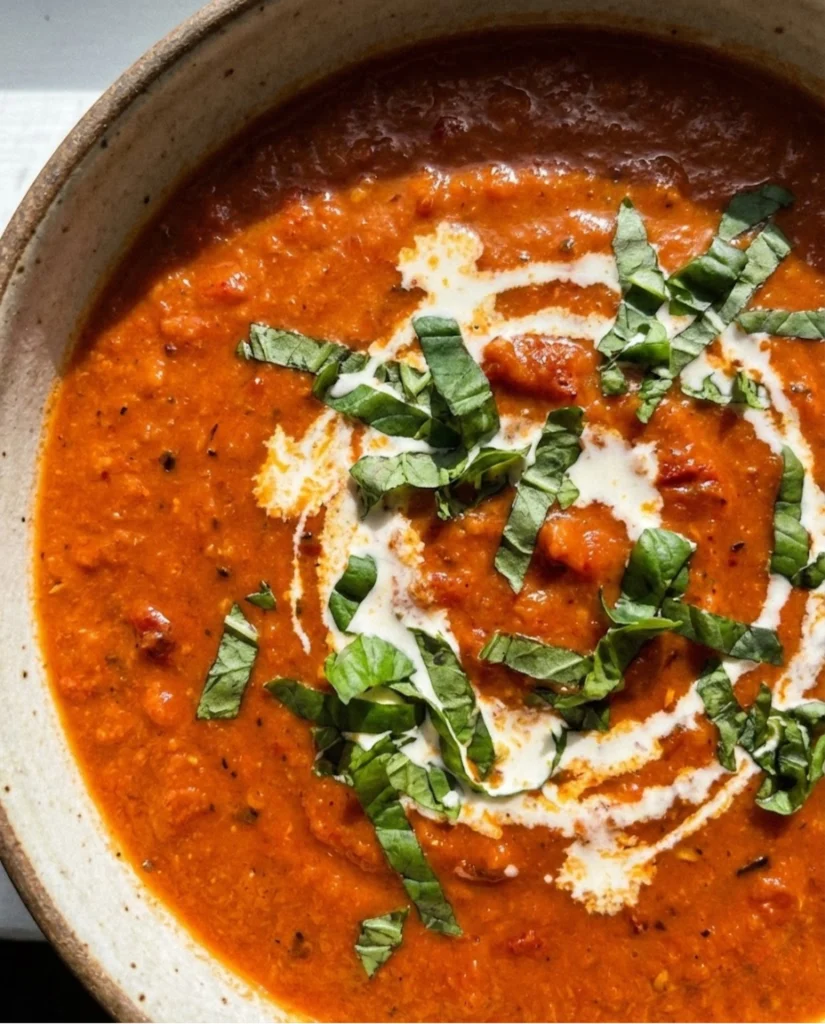 Creamy Roasted Tomato Soup