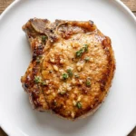 Garlic Butter Pan Seared Pork Chops