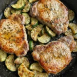 Pork Chops And Zucchini Skillet
