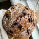 Lemon Blueberry Sourdough Bread