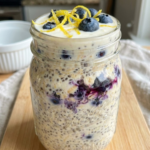 Lemon Blueberry Overnight Oats