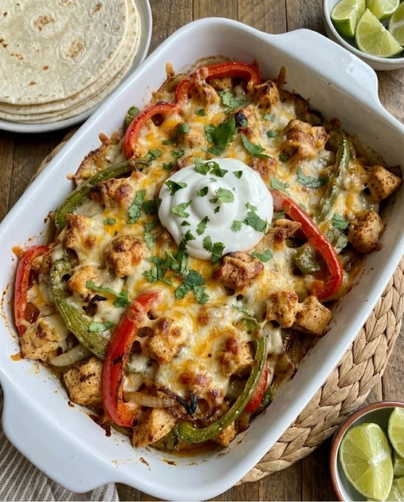 Chicken Fajita Casserole