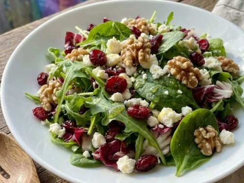 Cranberry and Walnut Salad