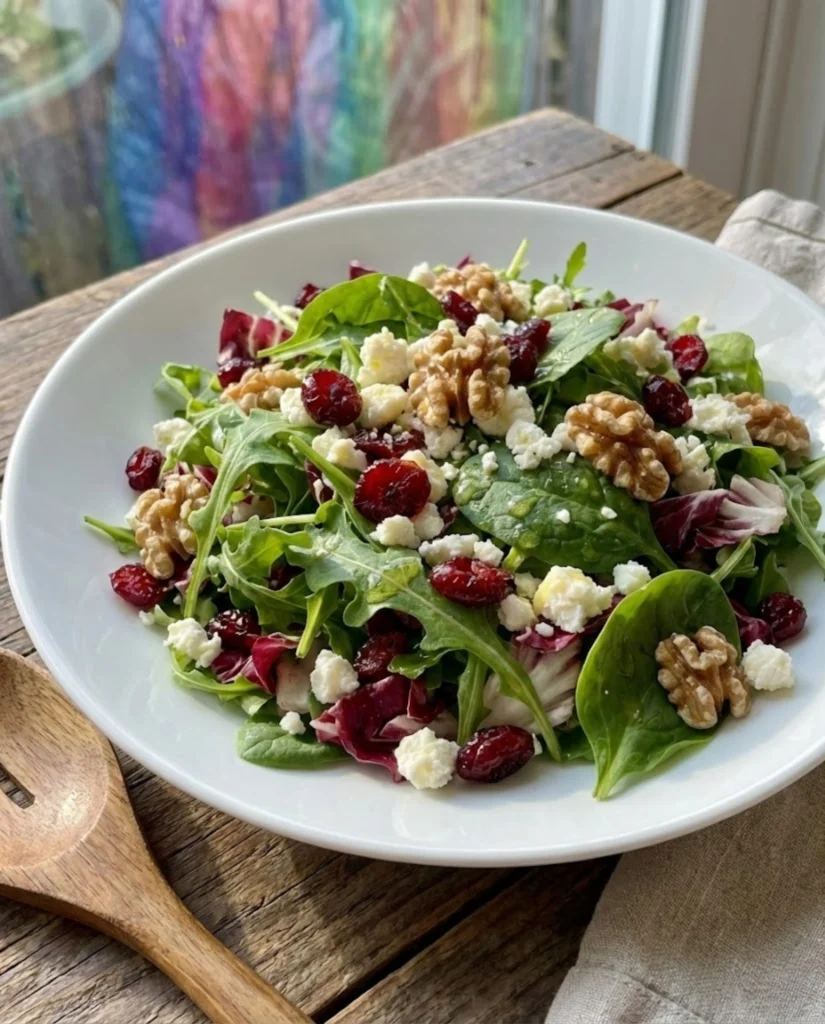 Cranberry and Walnut Salad