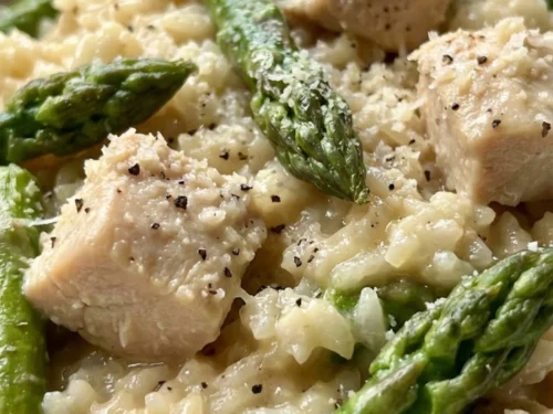 Chicken Asparagus Risotto