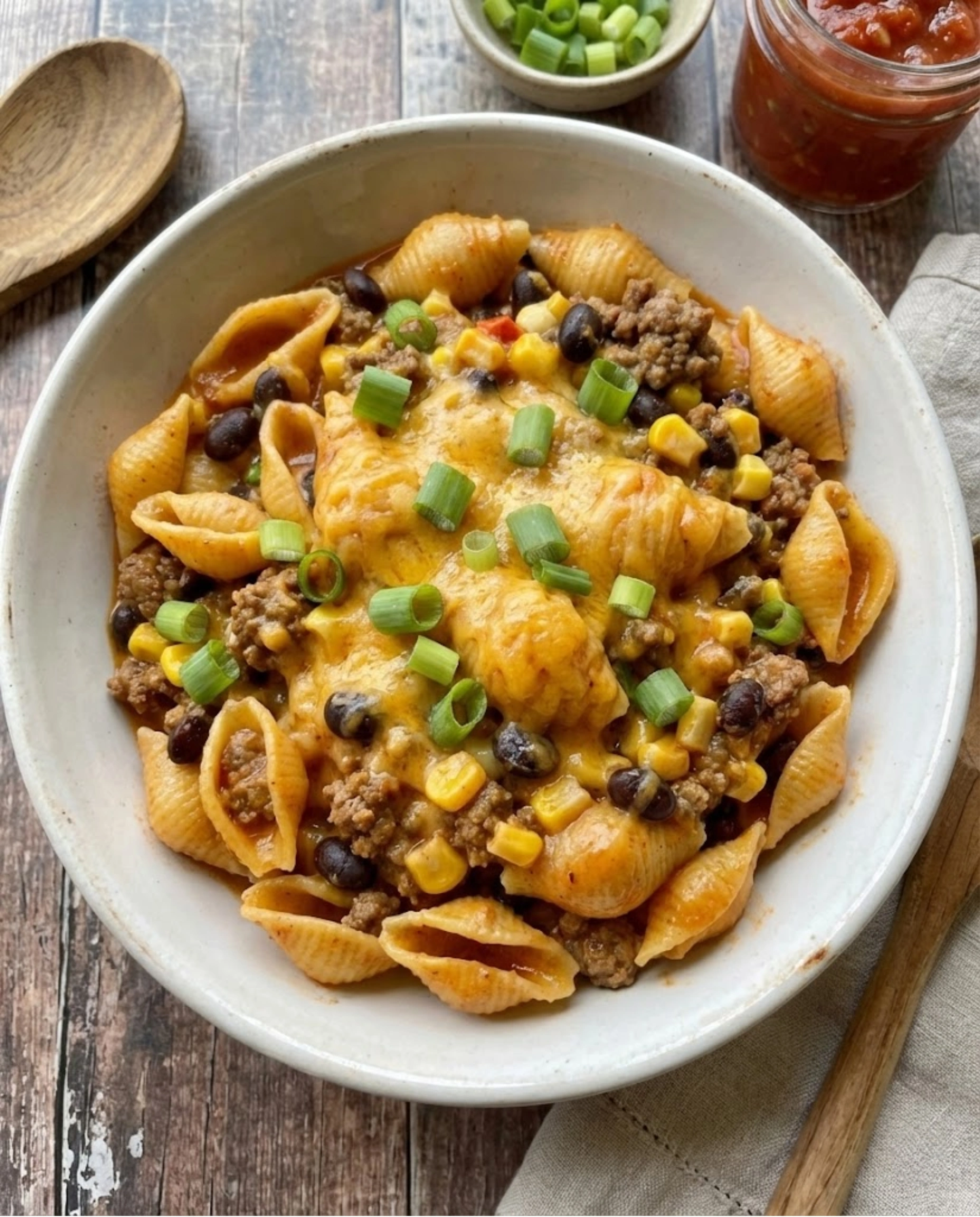 Crock Pot Taco Pasta