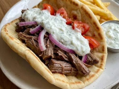 Crockpot Beef Gyros
