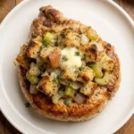 Baked Pork Chops with Stuffing