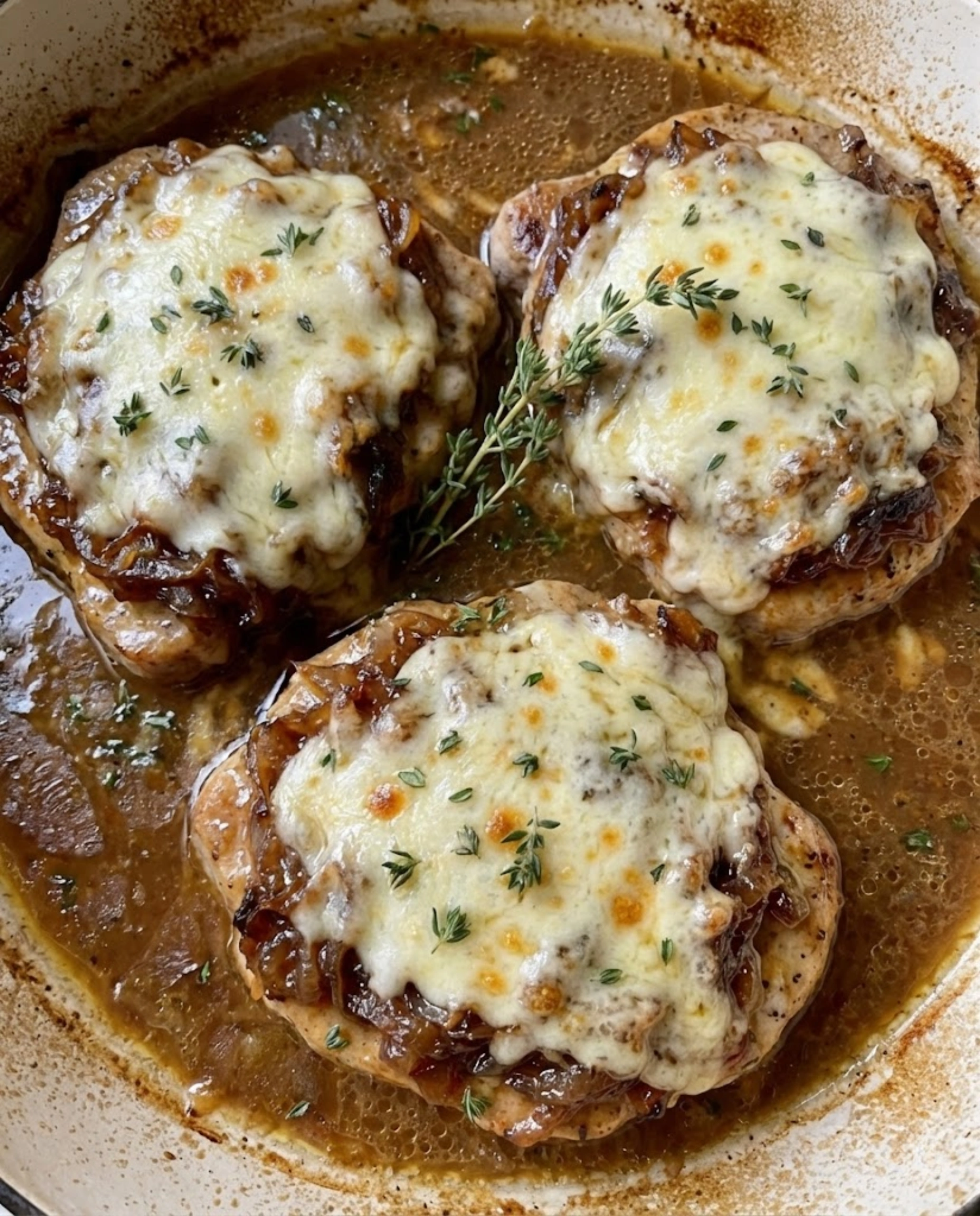 Crock Pot French Onion Pork Chops