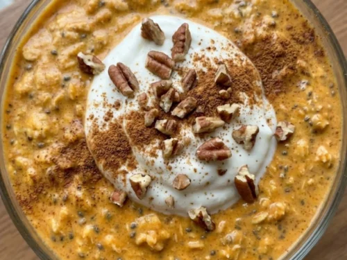 Pumpkin Pie Overnight Oats