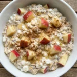 Apple Cottage Cheese Overnight Oats