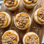 Peach Cobbler Cupcakes