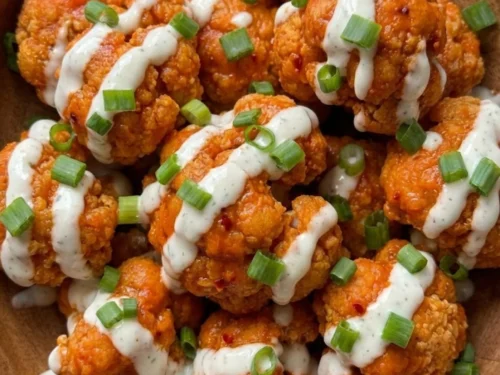 Buffalo Cauliflower Bites