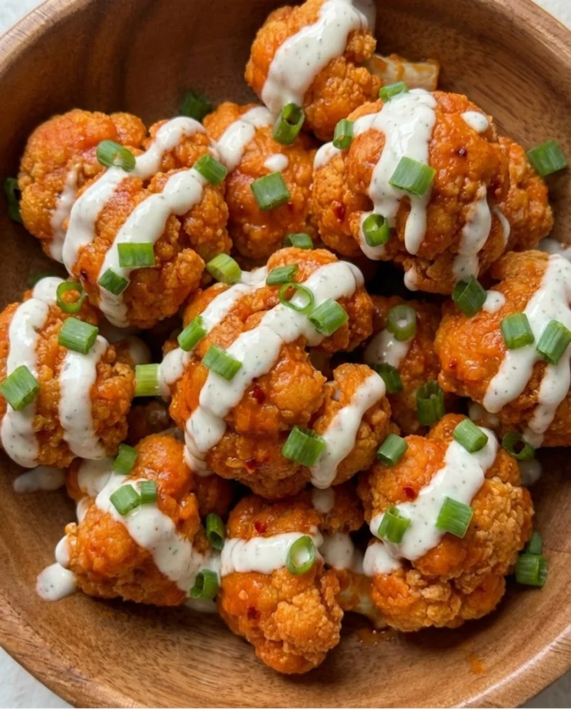 Buffalo Cauliflower Bites