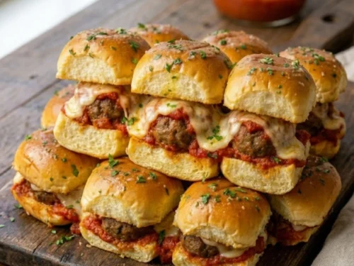 Mini Meatball Sliders