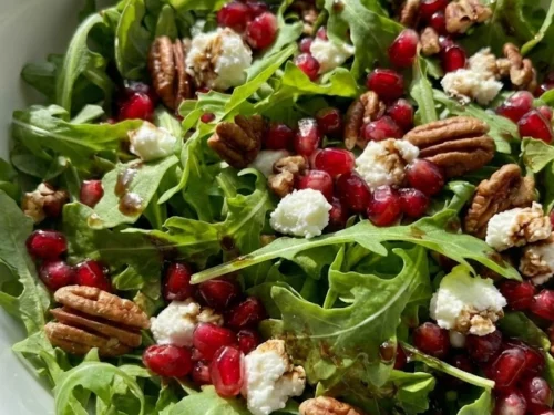 Pomegranate Arugula Salad