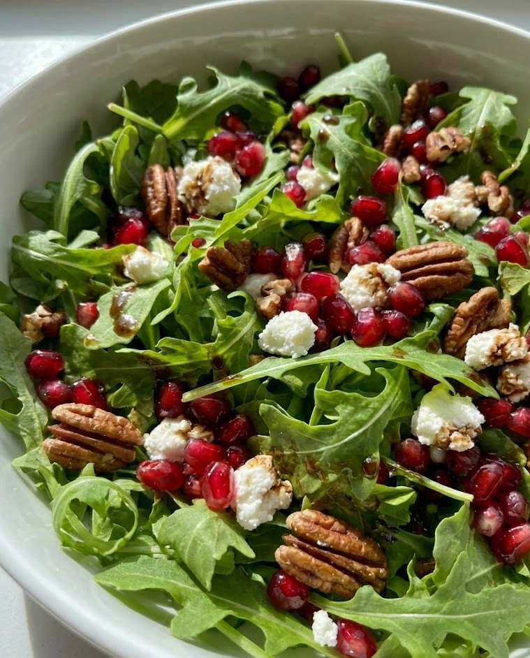 Pomegranate Arugula Salad