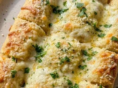 Cheesy Garlic Breadsticks