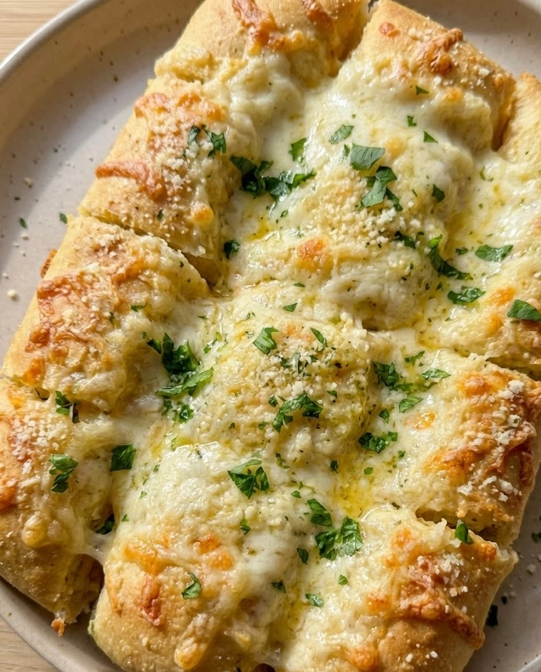 Cheesy Garlic Breadsticks
