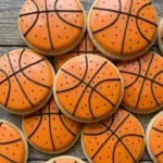 Basketball Sugar Cookies