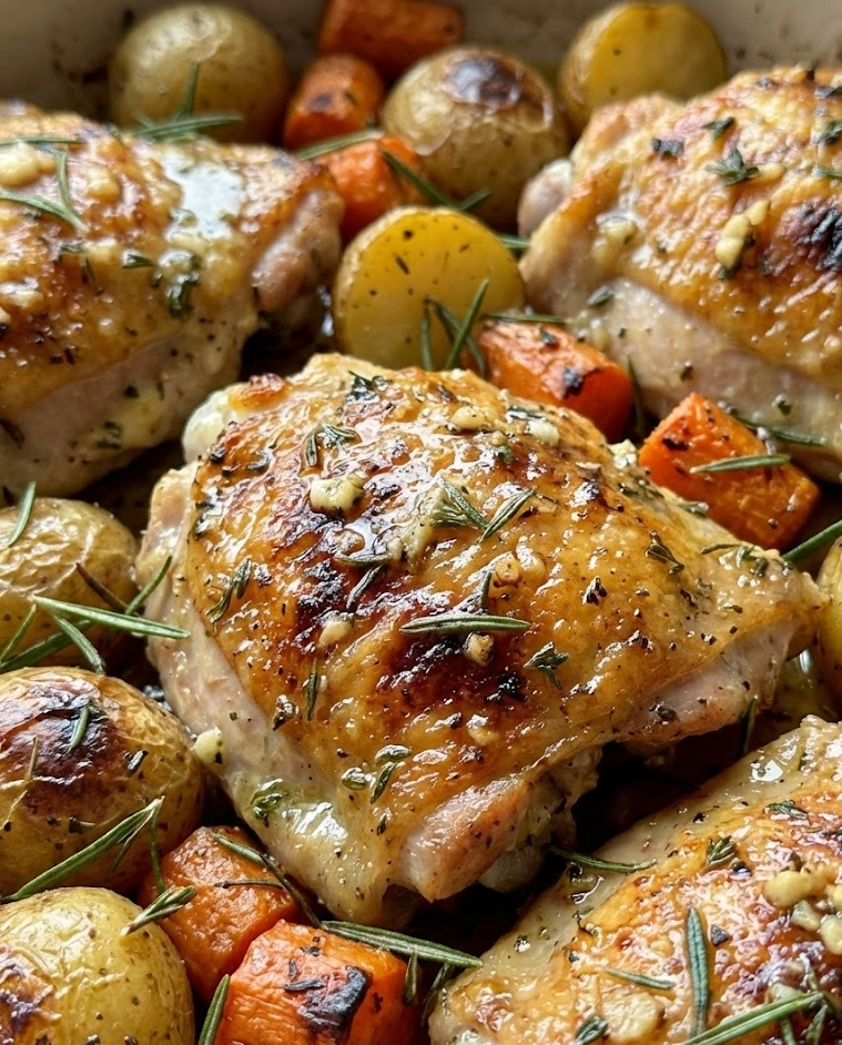 Easy Sheet Pan Chicken Thighs