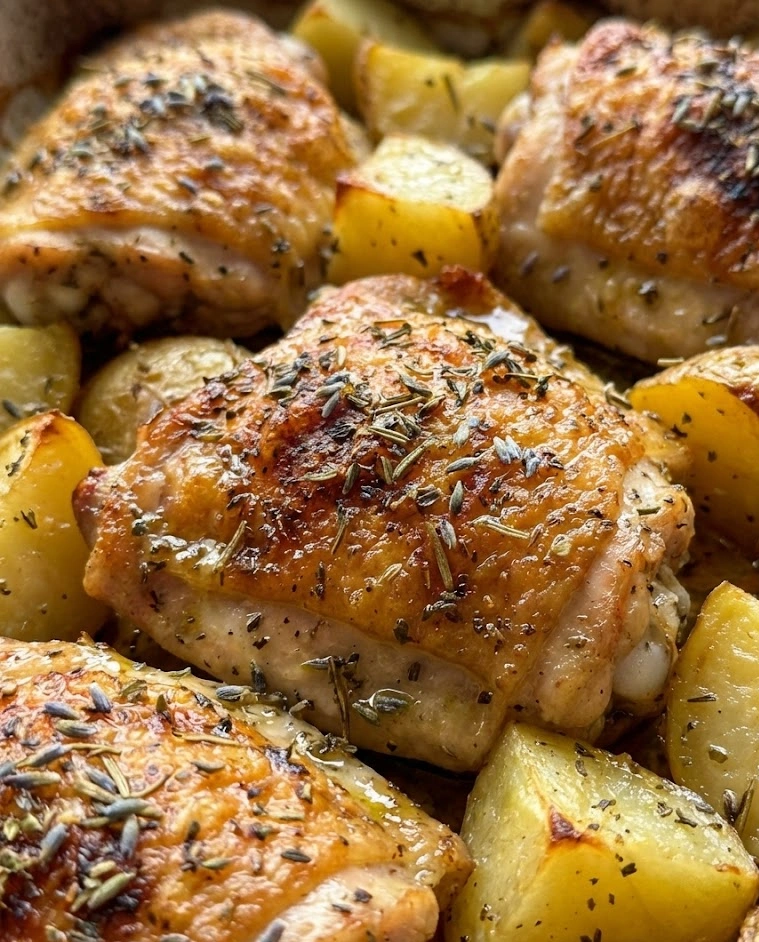 Herbs de Provence Chicken Thighs & Potato