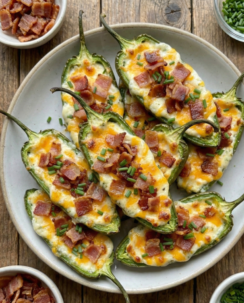 Stuffed Jalapeño Poppers