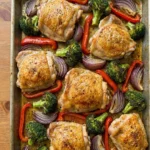 Sheet Pan Chicken Thighs & Veggies