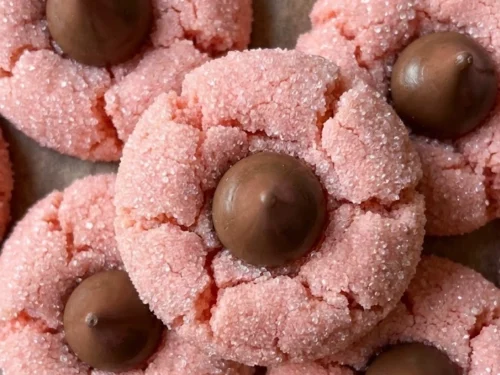 Strawberry Kiss Cookies
