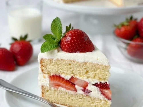 Strawberry Shortcake Cake